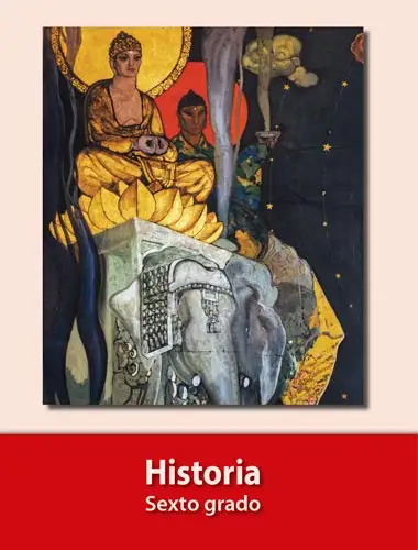 Libro Historia de Sexto Grado de Primaria 2022-2023