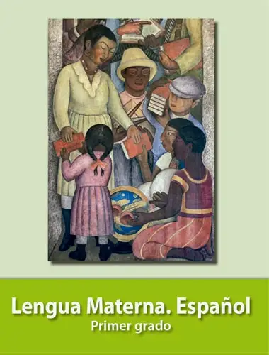 Libro Lengua Materna Español de Primer Grado de Primaria 2022-2023