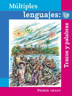 Libro de Múltiples Lenguajes: Trazos y Palabras de Primer Grado de Primaria 2024-2025 en PDF para descargar gratis